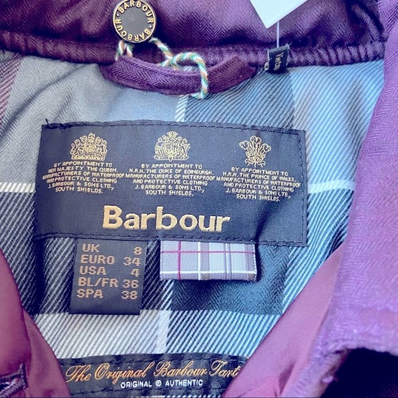 Barbour The Original Tartan Quilted Jacket NEW 4 - Picture 14 of 15